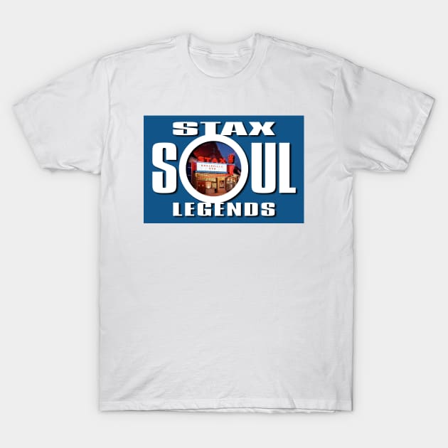 Stax Soul Legends T-Shirt by PLAYDIGITAL2020